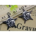 thumbnail image 3 of U8MO 30/60pcs retro Jewelry Making DIY Sun Moon Star alloy charms pendant 27x25mm-ancient silver-30pcs, 3 of 4