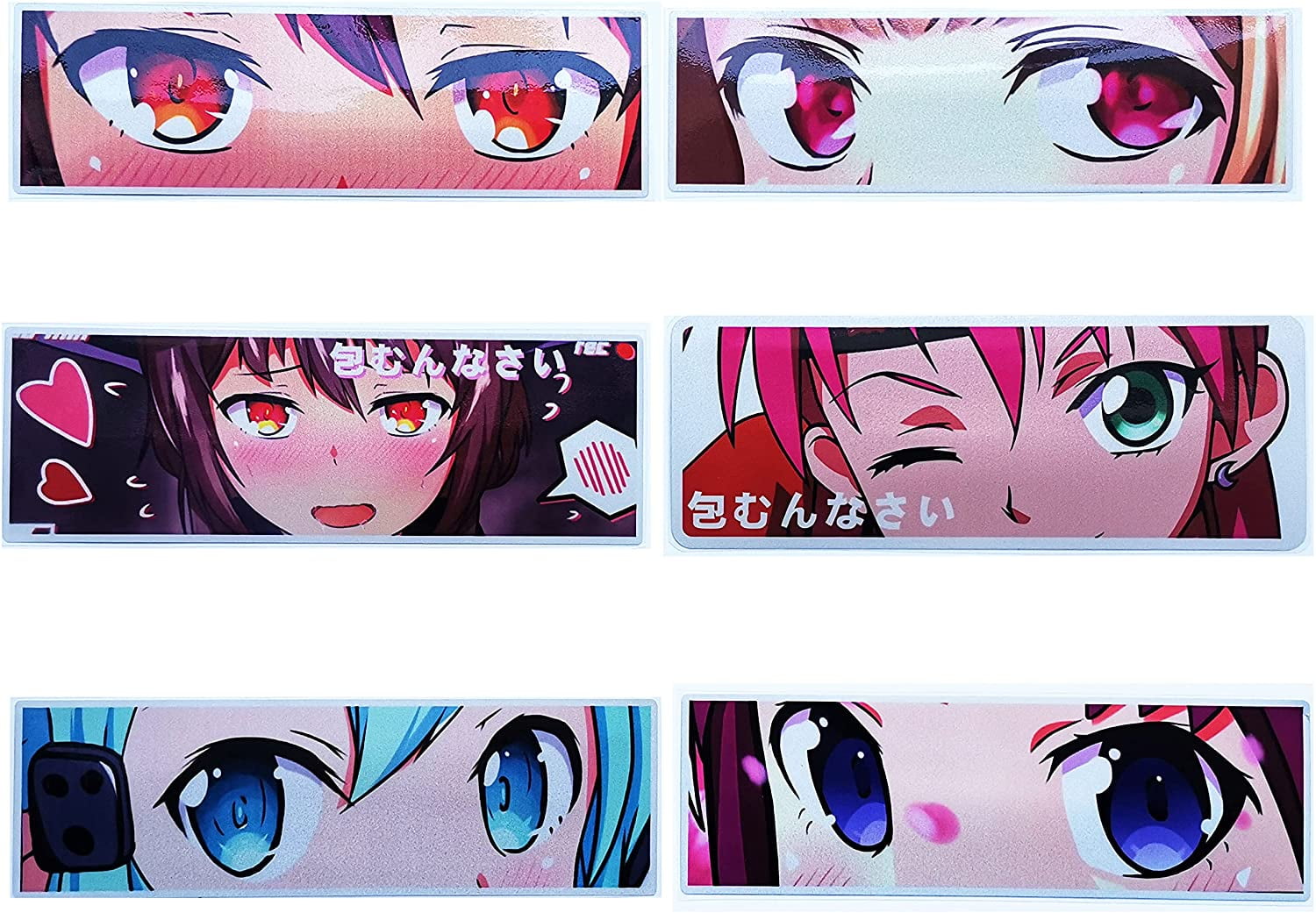 Add Some Fun To Your Ride - Car Slap Anime Stickers For Bumpers, Trunks,  Windows & More! - Temu