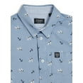 thumbnail image 3 of Chaps Boys The Seacoast Printed Jersey Button-Down Short Sleeve Shirt, Sizes 4-18, 3 of 3