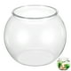thumbnail image 1 of Pecera de plástico transparente para acuario pequeño, ideal para peces betta y goldfish., 1 of 7