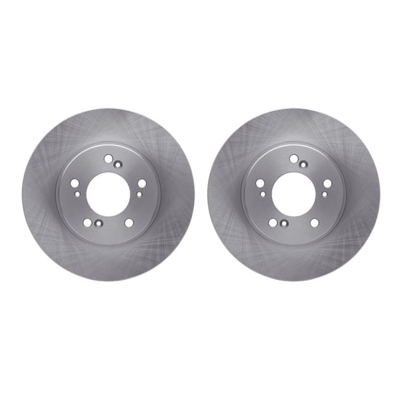 Dynamic Friction Company Front Brake Rotors 6002-58004
