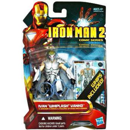 Iron Man 2 Comic Series Ivan "Whiplash" Vanko 4" Action Figure #37