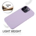thumbnail image 2 of TopSave Goospery Liquid Silicone Gel Rubber Full Body Protection Cover Case For iPhone 15 Pro (6.1"), Purple, 2 of 3