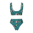 thumbnail image 5 of Daiia Dachshund Dog Women's Bikini Set Two Piece Swimsuit High Waisted Bikini Adjustable Straps Bikini Perfect for Beach, Pool, and Summer Vacation-Medium, 5 of 9