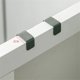 thumbnail image 5 of Gancho de acero inoxidable en forma de S detrás de la puerta del armario de la cocina, organizador de llaves con orificios multiusos gratis para la puerta del baño, 5 of 5