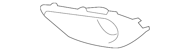 Genuine OE Subaru Fog Lamp Bezel - 57731SG020