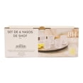 thumbnail image 1 of Set de Vasos Better Homes & Gardens de Cristal para Shot 90 ml 6 Piezas, 1 of 4