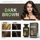thumbnail image 3 of Herbishh Hair Shampoo with 3-in-1 Dye | PPD-Free | Easy Gray Coverage | Travel Size | 10 Sachets + 1 Argan Mask Pouch (Dark Brown), 3 of 8