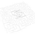 thumbnail image 6 of Ekena Millwork 23 3/8"W x 23 3/8"H x 3/8"T Large Loveland Decorative Fretwork Wall Panels in Architectural Grade PVC, 6 of 9