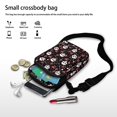 thumbnail image 6 of HELLHERO Heart and Skull Design Underarm Shoulder Bag Polyester Double Layer for Casual Travel, 6 of 6