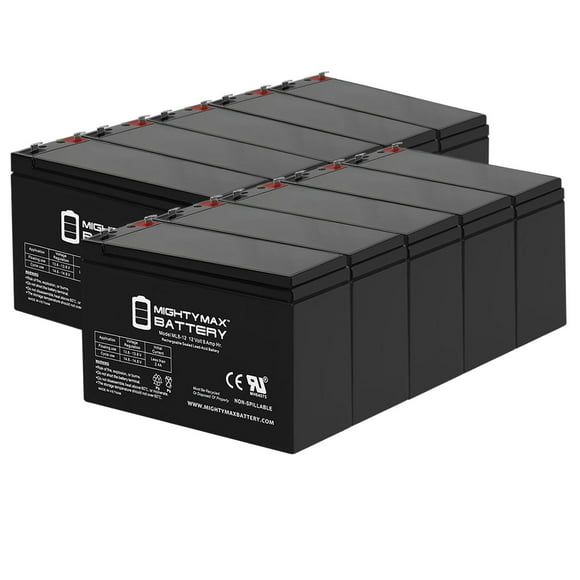 12V 8Ah SLA Battery Remplacement pour Mercedes-Benz ML350 - 10 Pack