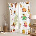 thumbnail image 3 of Erosebridal Capybara Lover Blackout Curtains Set of 2 (52x84 Each) For Kids,Funny Rodent Animals Multicolor Pattern Window Curtains For Girls Boys, 3 of 6