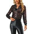 thumbnail image 1 of INSPIRE CHIC Blouson Bomber Court à Paillettes pour Femme à Col Montant à Manches Longues avec Fermeture Éclair Coloré S, 1 of 5