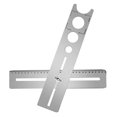 thumbnail image 2 of WRXMIJNHGSA Measuring Tools Under $10 Stainless Ceramic Tile Hole Locator Punching Tool Punching Adjustable, 2 of 8