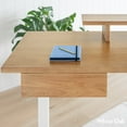 thumbnail image 2 of Desky Tiroir Minimal sous le Bureau - Frêne Blanc / Gris, 2 of 10