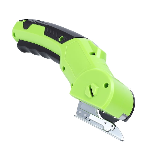 Cortador Rotatorio Eléctrico Cortador De Tela De Cartón Con Diseño De Interruptor Doble Batería De 2000 MAh Luz LED Para Cortar Alfombras Cuero Cortinas De
