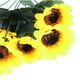 7 Têtes Artificielle Chrysanthème Marguerite Faux Bouquet de Fleurs Décoration Intérieure Jaune – image 3 sur 3