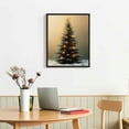 thumbnail image 3 of NJSTORE Framed Vintage Christmas Tree Canvas Wall Art, Christmas Tree Painting Poster,  Modern Framed Canvas Prints Wall Art with Black Border - Ideal for Living Room Bedroom Home Office Decor, 3 of 4