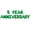 Green, variant on Letter Balloons - 5 YEAR ANNIVERSARY 16" Inch Alphabet Letters Foil Mylar Balloon 5th Anniversary Party Banner (Gold)