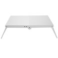 thumbnail image 1 of BESTYASH 1 Ensemble Table d'Appoint Pliante de Camping à Hauteur Réglable pour Amateurs de Plein Air 14.93x8.25x4.72 Po, 1 of 7