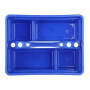 PLASTIC TOTE BOX BLU(Pack of 1)