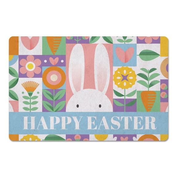 Creative Products Mod Easter Collage 18 x 27 Floor Mat