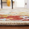 thumbnail image 4 of SAFAVIEH Micro-Loop Joey Medallion Area Rug, Beige/Rust, 5' x 8', 4 of 8