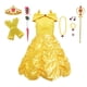 thumbnail image 3 of Vestidos de princesa bella para niños, disfraz de fiesta de cumpleaños para niñas, ropa de flores de Halloween, disfraz de fantasía de La Bella y La Bestia, 3 of 5