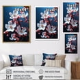 thumbnail image 4 of Designart "Cosmic Whispers Among Pink And White Dogwood" Dogwood Floater Framed Canvas Wall Art, 4 of 5