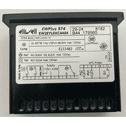 Genuine OEM Eliwell EWPlus 974 120V Digital Freezer Thermostat Controller with 2 NTC Sensor, 1HP