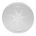 thumbnail image 3 of Smarty 9" Clear Floral Round Disposable Plastic Buffet Plates 240ct, 3 of 3