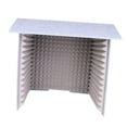 thumbnail image 5 of Almencla Soundproof Booth Desktop Soundproof Cover Lightweight Vocal for Foam Panels Vocal Absorbing Cover Gray, 5 of 7