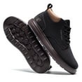 thumbnail image 5 of Men's Fashion Sneakers Chukaa Boots Leather Shoes Lace Up Lightweight Dress Boots Walking Driving Shoes, 5 of 5