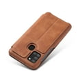 thumbnail image 6 of Dteck Folio Wallet Case For Samsung Galaxy A21S, Lightweight PU Leather Magnetic Flip Stand Case Hard Protective Cover,Brown, 6 of 9