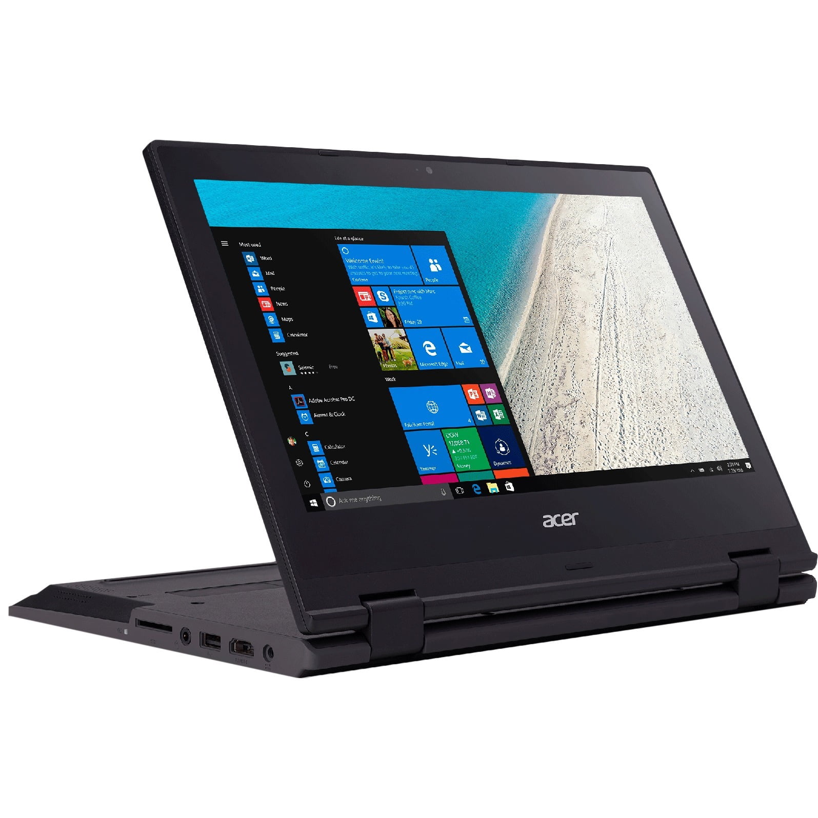 Acer TravelMate Spin B1 11.6" Full HD Touchscreen 2-in-1 ...