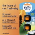thumbnail image 2 of Febreze AUTO Car Air Freshener, Odor-Fighting Car Vent Clip, Tropical Beach, 2 Count, 2 of 12