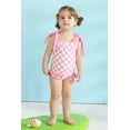 thumbnail image 6 of Younger Tree Toddler Girl Swimsuit Baby One-Piece Swimwear Baby Girl Bathing Suits for 6-7T, 6 of 8