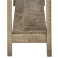 thumbnail image 2 of Console moderne rustique en bois massif – fini vieilli, 2 of 7