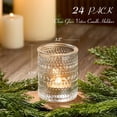 thumbnail image 2 of Portavelas Votive Qipecedm Vintage Glass (paquete de 24), 2 of 7