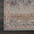 thumbnail image 4 of Nourison Vintage Kashan Transitional Boho Grey 2' x 6' Area Rug, (6' Runner), 4 of 7