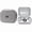 grey, variant on Hard Shell Dual Controller Carrying Case for Xbox PS5 Switch 2 GameSir, Travel Protective Bag for 2 Game Controllers