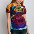 thumbnail image 4 of Kids Blox Fruit T-Shirts, Youth VenomFruit T-Shirts, Casual Crew Neck Shirts for Boys Girls, Fashion 3D Print Short Sleeve Tee, 4 of 9