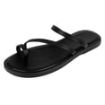 thumbnail image 1 of Sandalias de piso Exterior Piel vegana Color Negro Para Mujer De RBBASICS, 1 of 3