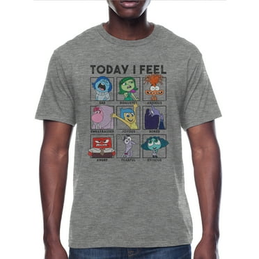 Inside Out 2, Men's & Big Men's Graphic Tee Shirt, Sizes S-3XL