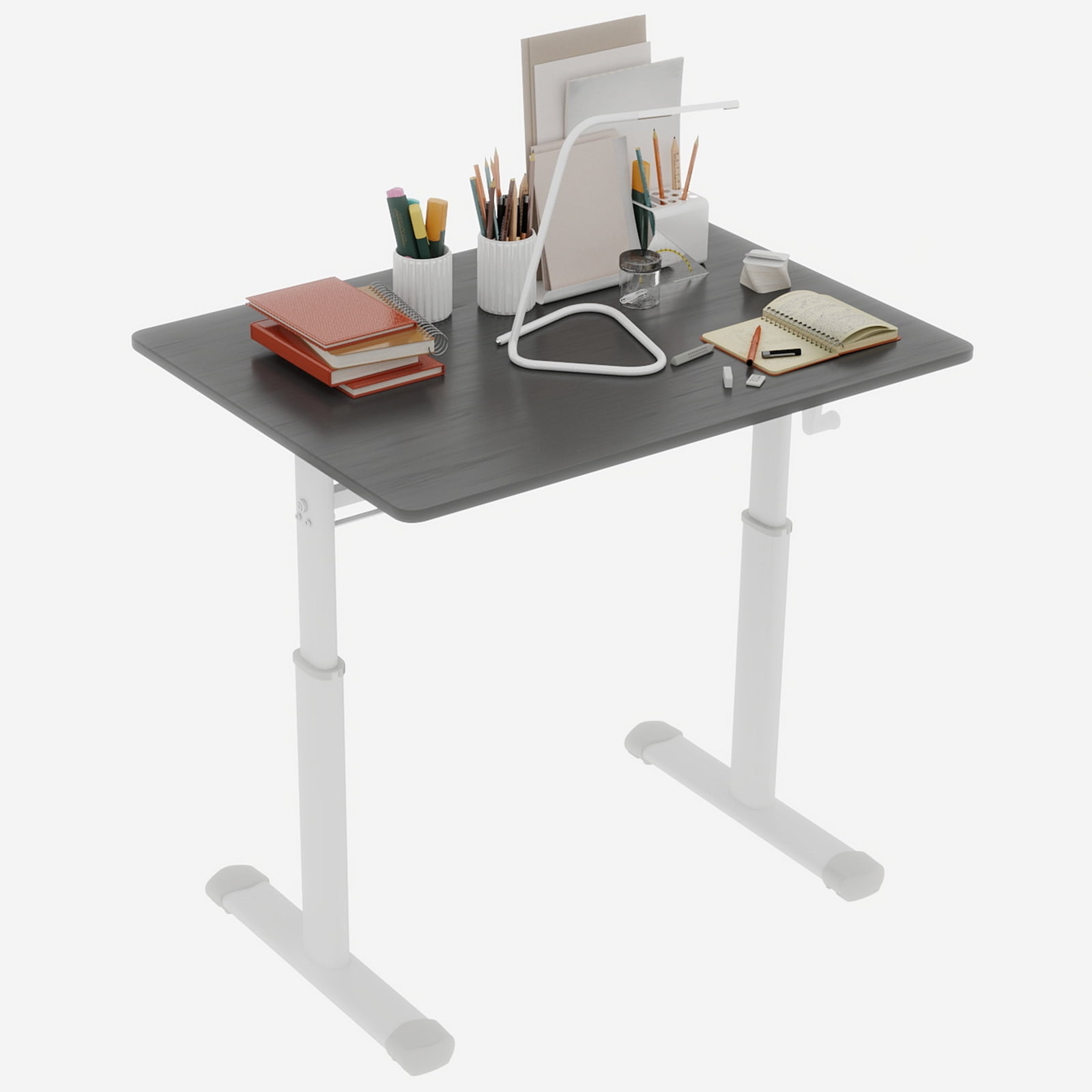 Adjustable Study Desk for Children and Adults, Height-Adjustable, Home Office Desk, Compact Design, 60x80cm