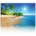 thumbnail image 2 of Wall26 Palm Trees on Tropical Beach Vacation - Canvas Art Home Decor - 24x36 inches, 2 of 4