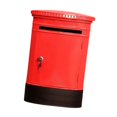 thumbnail image 4 of deevoka Wall Mounted Mailbox Charity Collection Donation Box for Contest Fundraising Red, 4 of 9