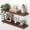 Rustic Brown, variant on Floating Shelves for Wall 32 Inch,Mounted Storage Wood Shelves with Invisible Brackets Hanging Shelf for Bedroom Living Room Kitchen Office,Set of 2,Oak Color