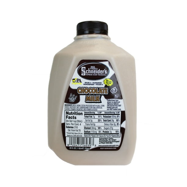 Schneider's Chocolate Milk, 1 Quart