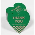 thumbnail image 2 of Inkdotpot 50 Pack Thank You For Celebrating With Us Bridal Shower-Baby Shower-Retirement-Wedding-Birthday Favor Paper Tag Craft Real Rose Gold Foil Hang Tag, 2 of 8